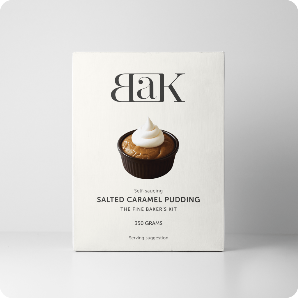 BAK Salted Caramel Pudding Kit – 350g