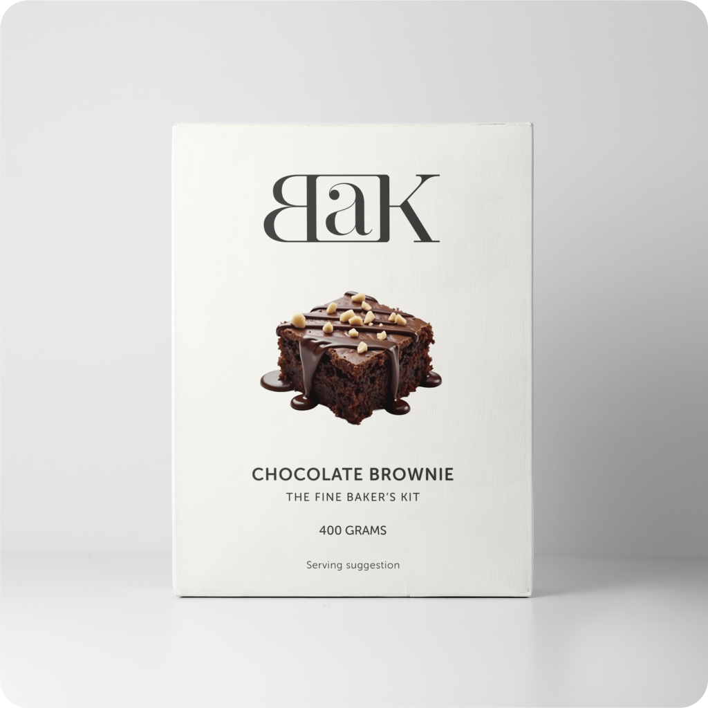 BAK Chocolate Brownie Mix Kit – 400g
