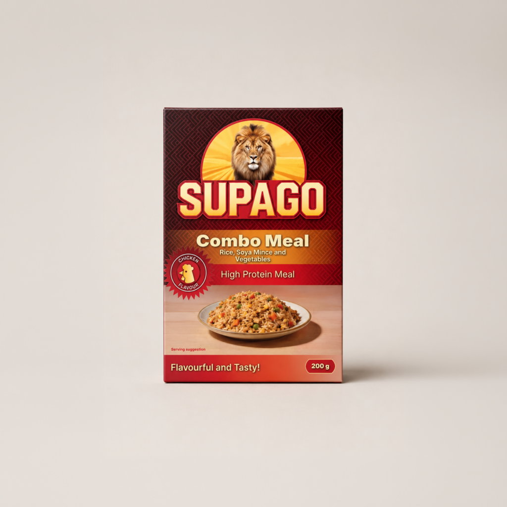 SupaGo Combo Meal Soya Mince Chicken